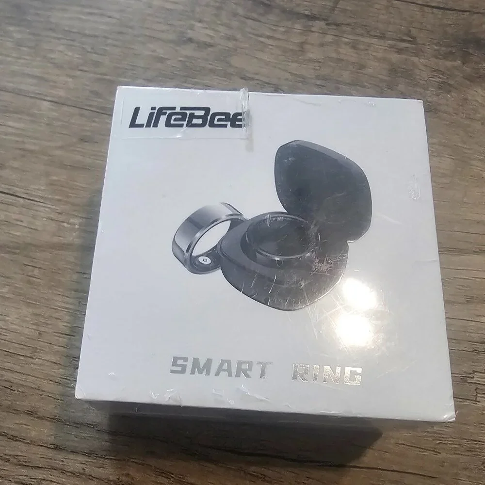 LifeBee R6 Smart Ring – Fitness Tracking | Heart Rate | Sleep Monitor | Waterpro - Picture 1 of 4